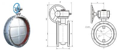 D341W通風蝶閥 D341W通風蝶閥